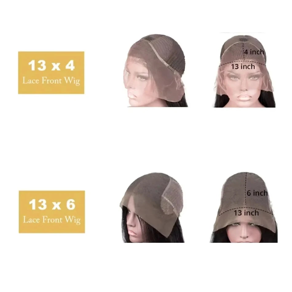 Lace Front Human Hair Wigs30 38 Inches Deep Wave Wigs 613 Honey Blonde Color 13x4 13x6 Lace Frontal Curly Wave Wigs For Woman