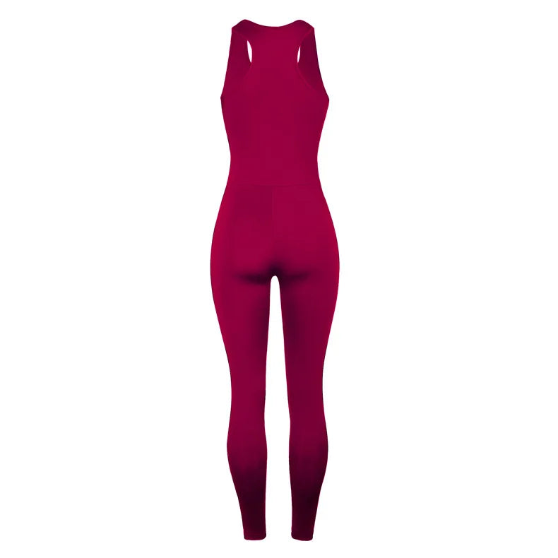 Sexy Women Rompers Jumpsuits Hot Style Slim Solid Color Sexy Show Thin Jumpsuits Women Women Jumpsuit Streetwear CKX8664