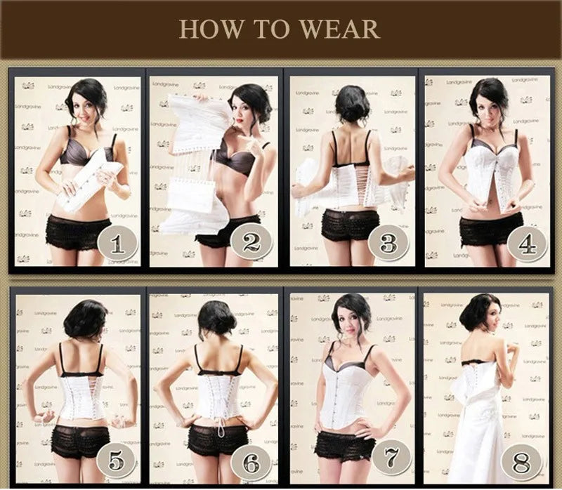 Women Short Bandeau Corset Silver Strapless Bustier Crop Tube Top Summer Streetwear
