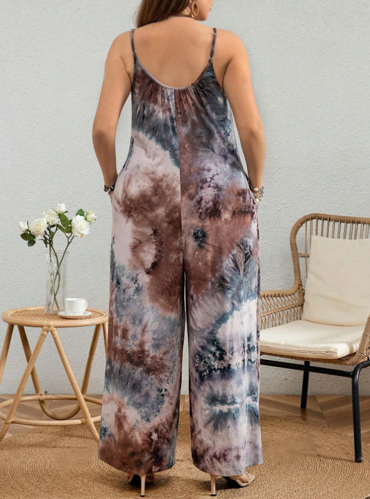 Women's Printed Camisole Jumpsuit