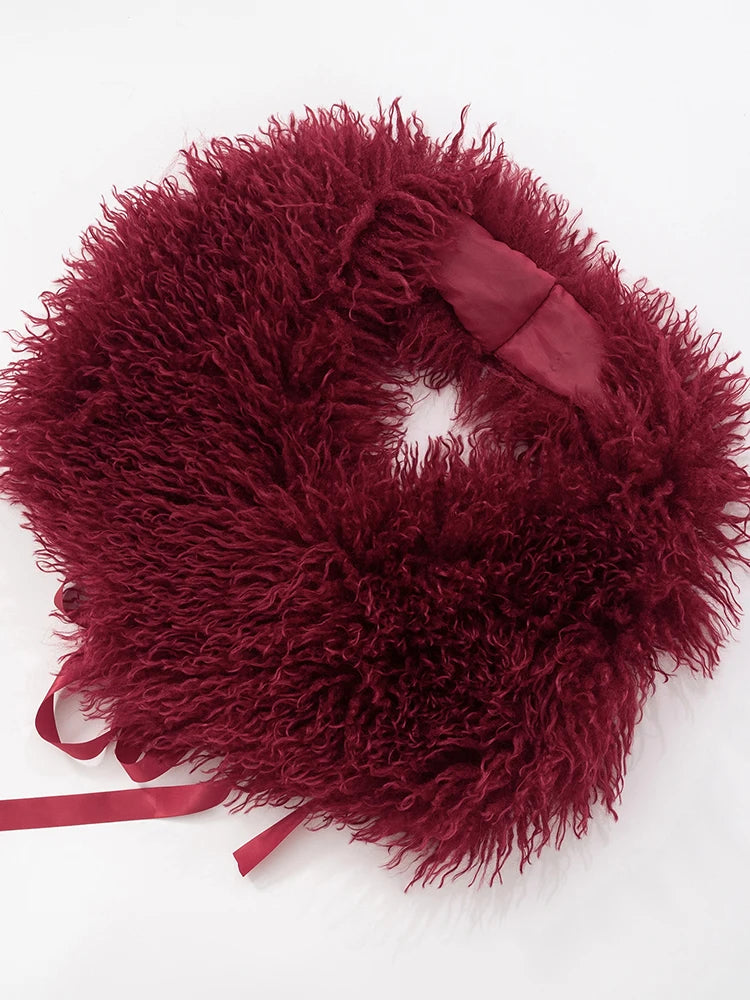 Weird Puss Sexy Fashion 2 Piece Set Women Plush Patchwork Halter Backless Camisole+Solid Skinny Pants Hottie Hipster Clubwear