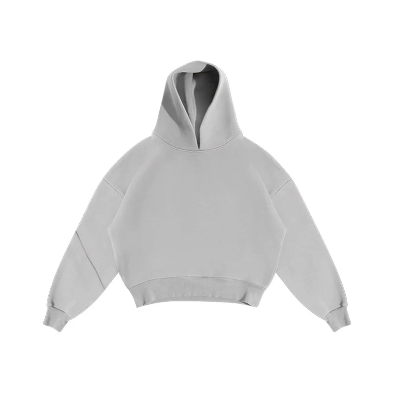 Male Autumn New 2 Piece Set Casual Solid Couple's Hooded Sweatshirt Loose Sweatpants Jogging Sweatshirt Trousers Outfits Suits 