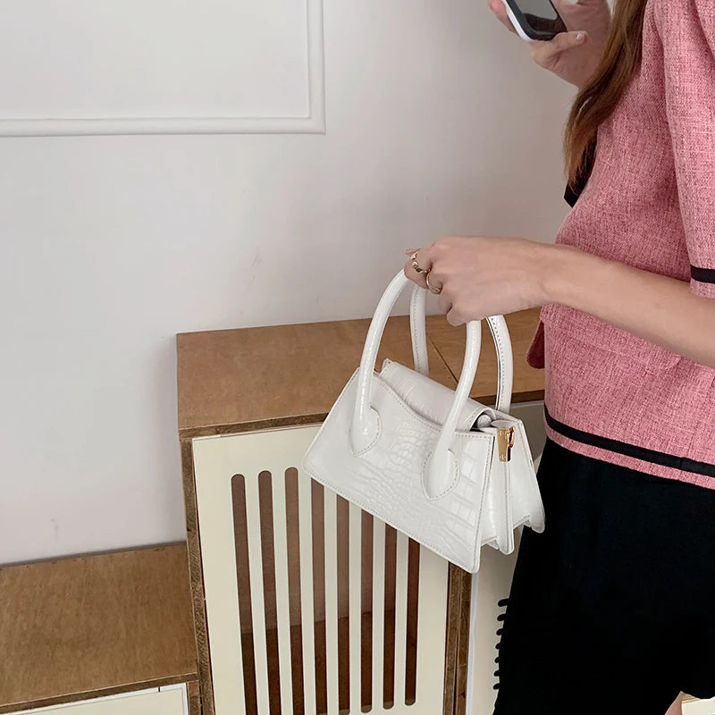 Fashion Pink Small Square Women Clutch Purse Handbags New Simple Ladies Messenger Bag Solid Color Female Shoulder Crossbody Bags