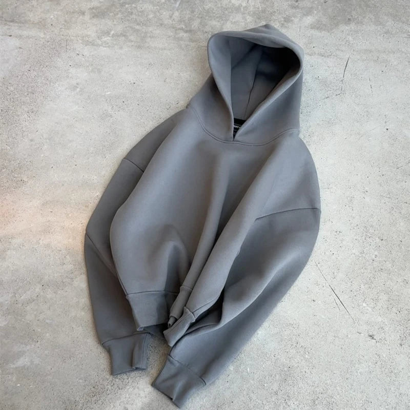 Male Autumn New sweatsuit Casual Solid Couple's Hooded Sweatshirt Loose Sweatpants Jogging Sweatshirt Trousers Outfits Suits 