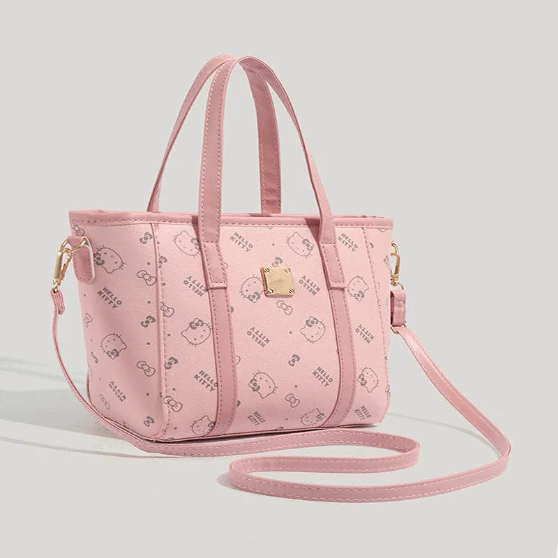 Sanrio Hello Kitty Handbags Women Fashion Satchel Portable Tote Purses and Handbags Crossbody Bags for Women Designer Bag