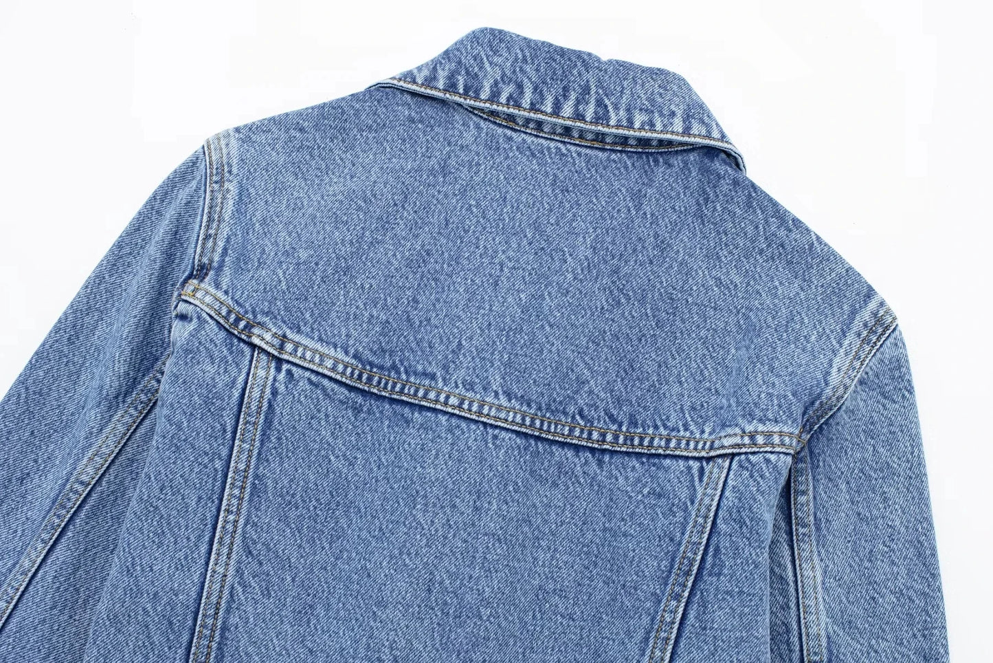 2023 New Woman Jeans Jumpsuit Long Sleeves High Waist jeans Bodysuit Notched Fashion Playsuit Jumpsuits