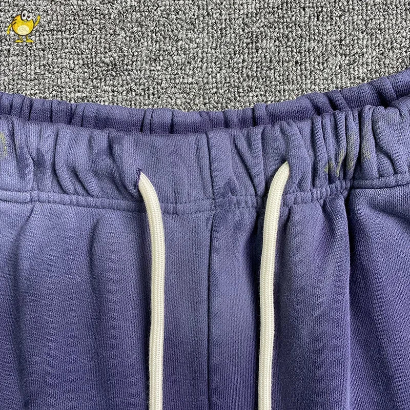 Men Woman Black Green Purple Red RRR123 Shorts Joggers Streetwear Drawstring Good Quality Vintage Graffiti Casual Couple