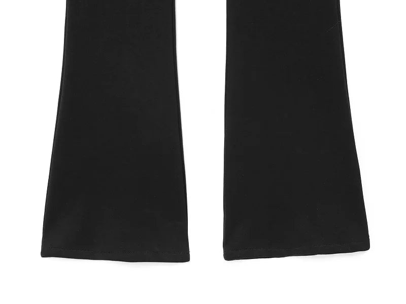 MUJER 2025 Long Jumpsuit Flared Fitness Jumpsuits for ladies Black Summer Jumpsuit Sexy Sleeveless Backless Overalls
