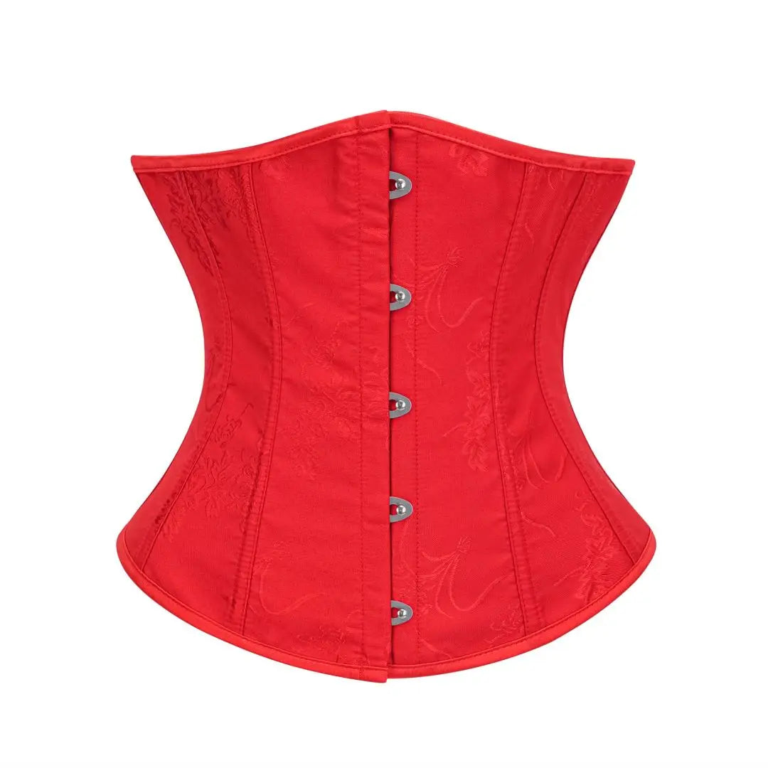 Sky Blue Jacquard Steampunk Underbust Corset Shapewear Women Tummy Control Waist Trainer Sexy Bustiers & Corsets Gothic Clothing