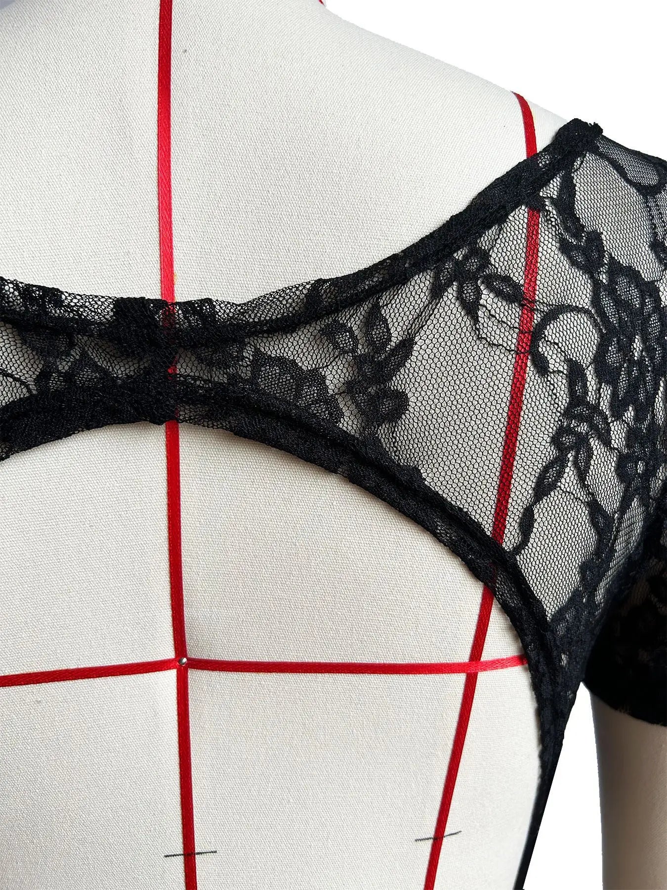 Weird Puss Sexy Backless Fitness Jumpsuit Women Hollow Short Sleeve Jacquard Skinny Activity Midnight See Through Long Overalls