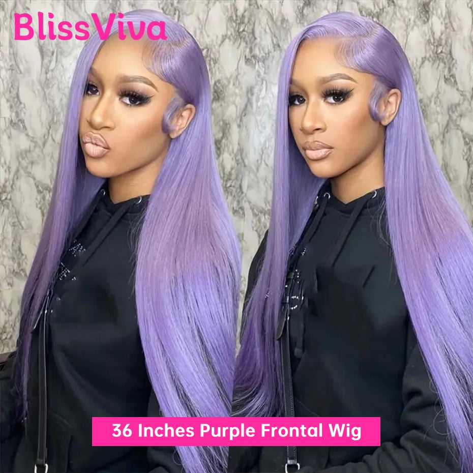 220 Density Purple Lace Fronts Wigs Human Hair 13x6 Blonde 613 Lace Front Wig Human Hair Straight Grey Colored Human Hair Wigs