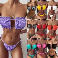 Summer New Lace-up Starfish Accessories Bikini Sexy Beach Split Swimsuit