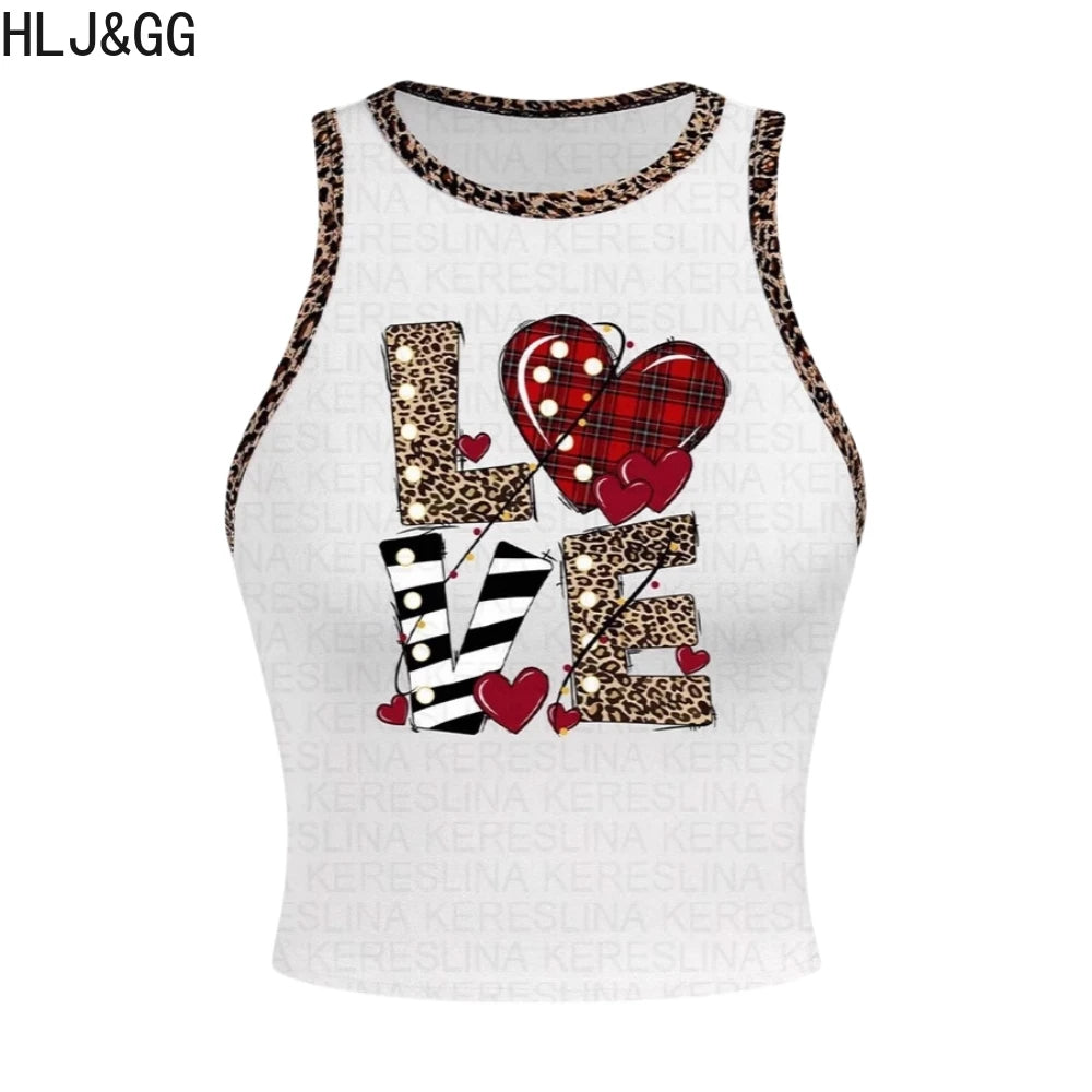 HLJ&GG Sexy Lace Splicing See Though Hollow Two Piece Sets Women Sleeveless Slim Crop Top+Ruffle Mini Skirts Outfits Streetwear