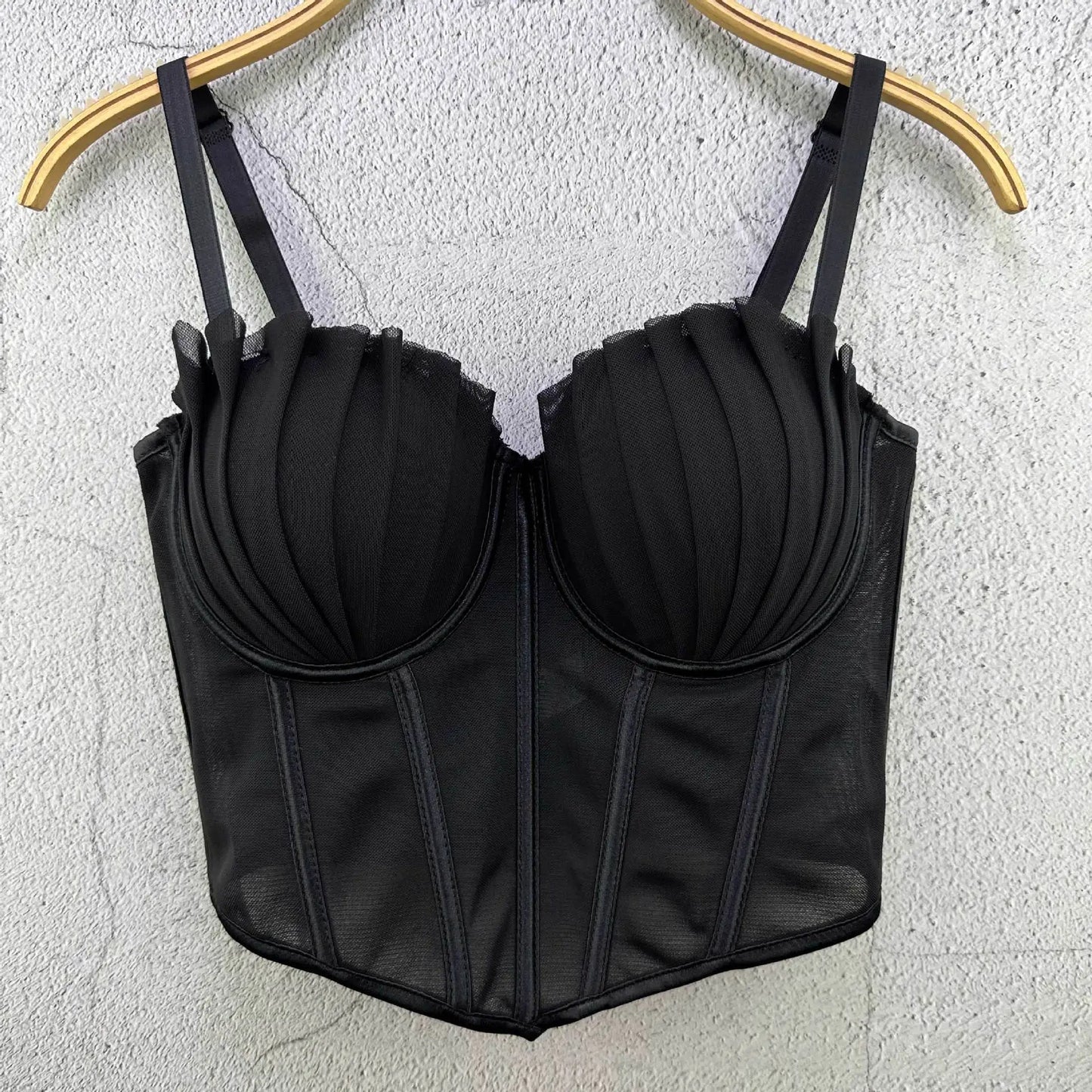 Y2k Top Women Clothing Sexy Tops Camis Tees Fashion Clothes Corset Streetwear Party Club Underwear Bustiers Slimming Lingerie