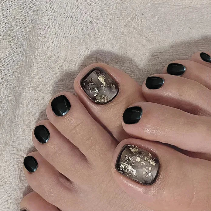 Press On Toenails 2023 Summer False Toenails For girls Cute Nail for Foot Artificial Nail tips Full Cover Nails feet False Nails