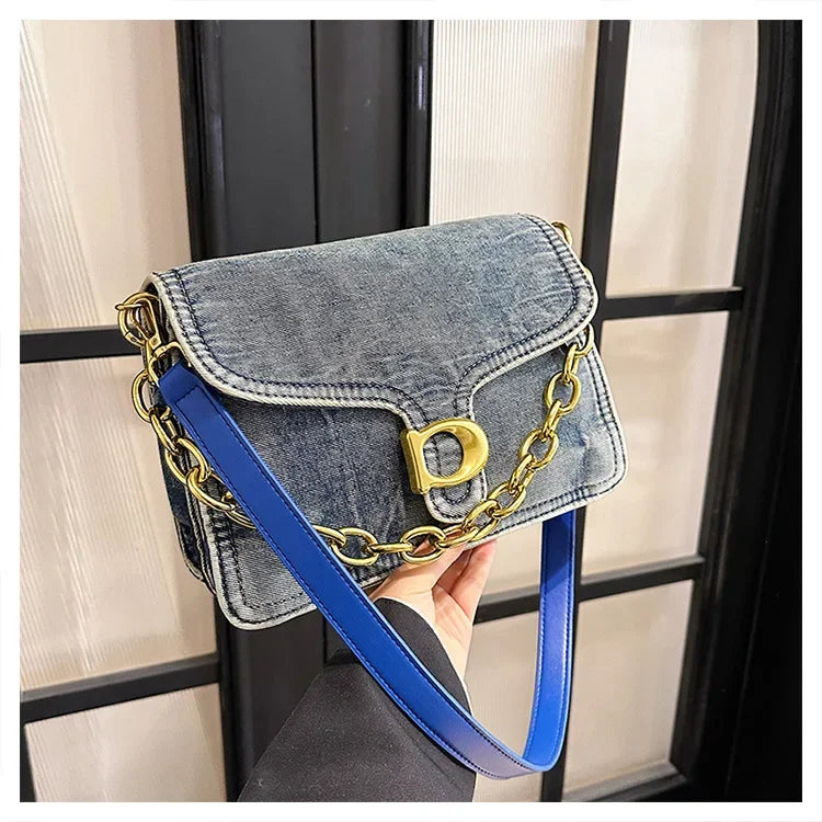 2025 High-Value Retro Women's Canvas Underarm Bag – Trendy Shoulder/Crossbody, Versatile Sophisticated Backpack