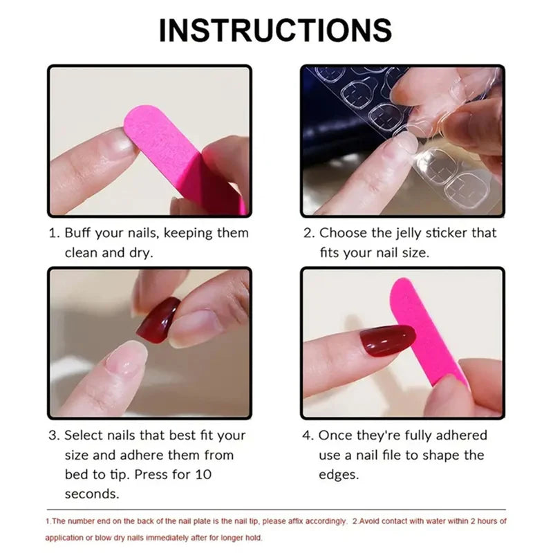 24pcs White French Ballet Fake Nails with Pink Bow Design Sweet Girl False Nails Wearable Ins Simple Pearl Decor Press on Nails