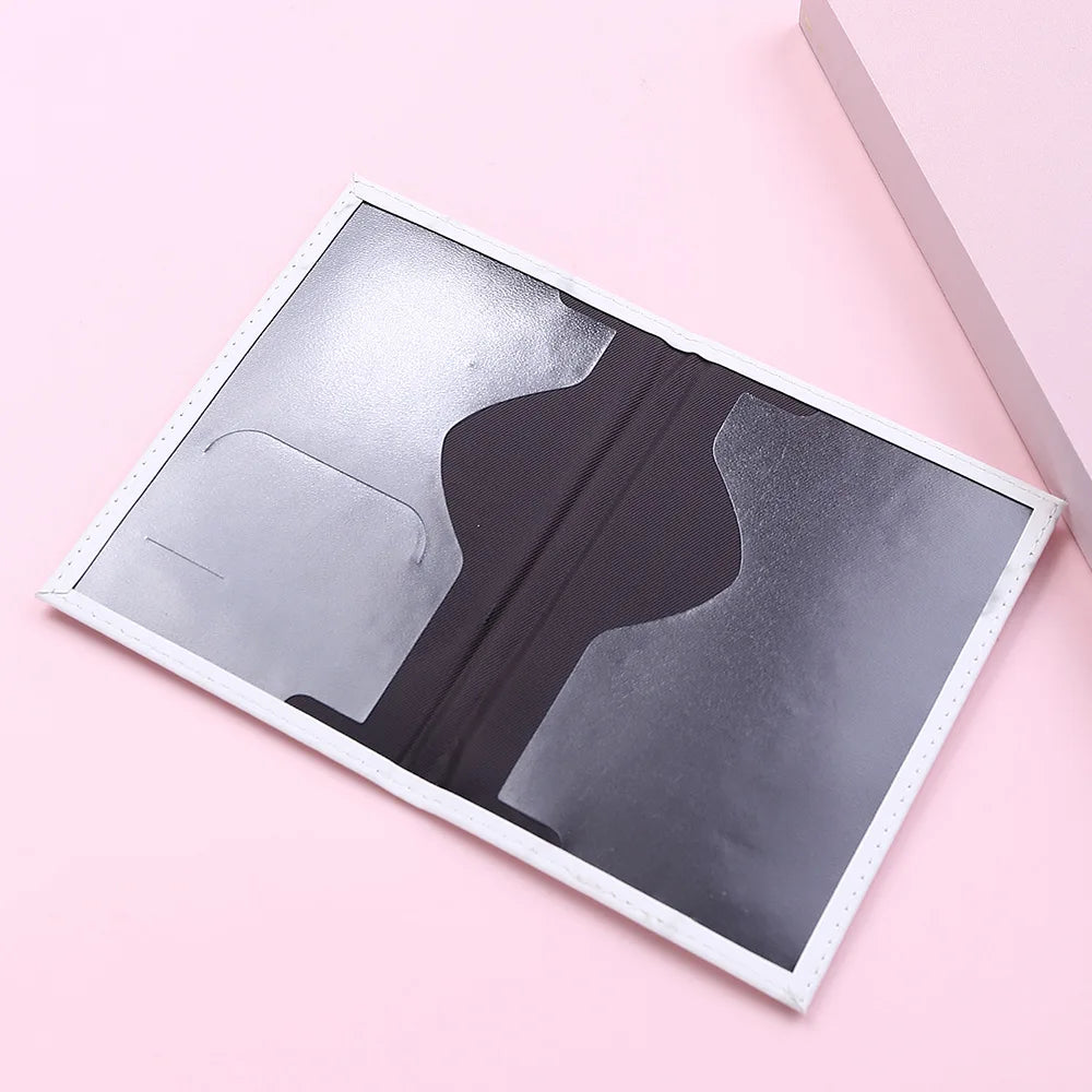 Women Cute Leather Passport Cover Air tickets For Cards Travel Passport Holder Wallet Case Travel Accessory Credit Card Holder