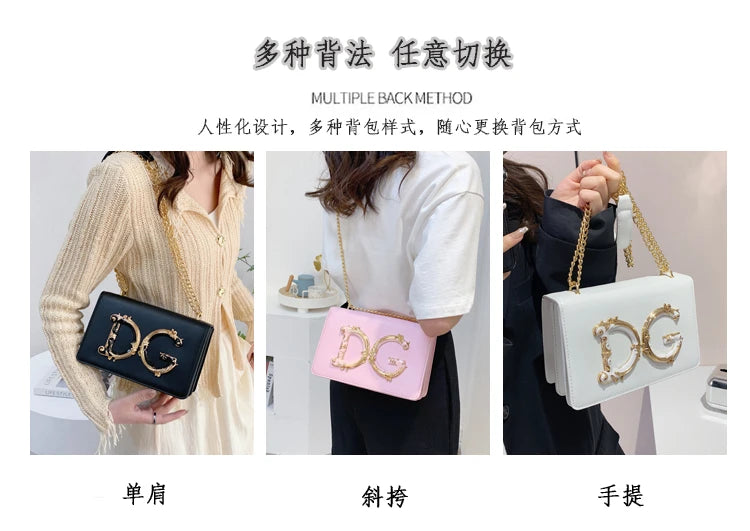 Stylish Crossbody Bag Ladies Handbag Made Of Genuine Leather With Gold Accents Fashionable Everyday Essential