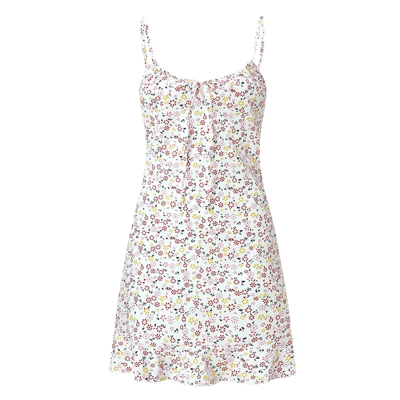 Women's Sexy Casual Home Small Floral Camisole Dress Summer Comfortable dress