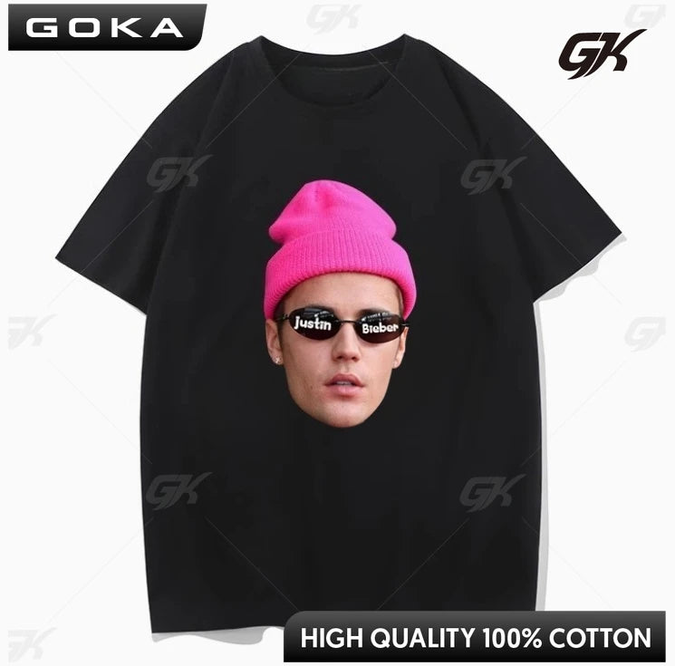 Justin Bieber Shirts Streetwear T-shirts T Shirts for Men Graphic T Shirts Top Cpe Unisex Pro Choice My Body My Choice