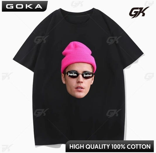 Justin Bieber  Shirts Streetwear T-shirts T Shirts for Men Graphic T Shirts Top Cpe Unisex Pro Choice My Body My Choice