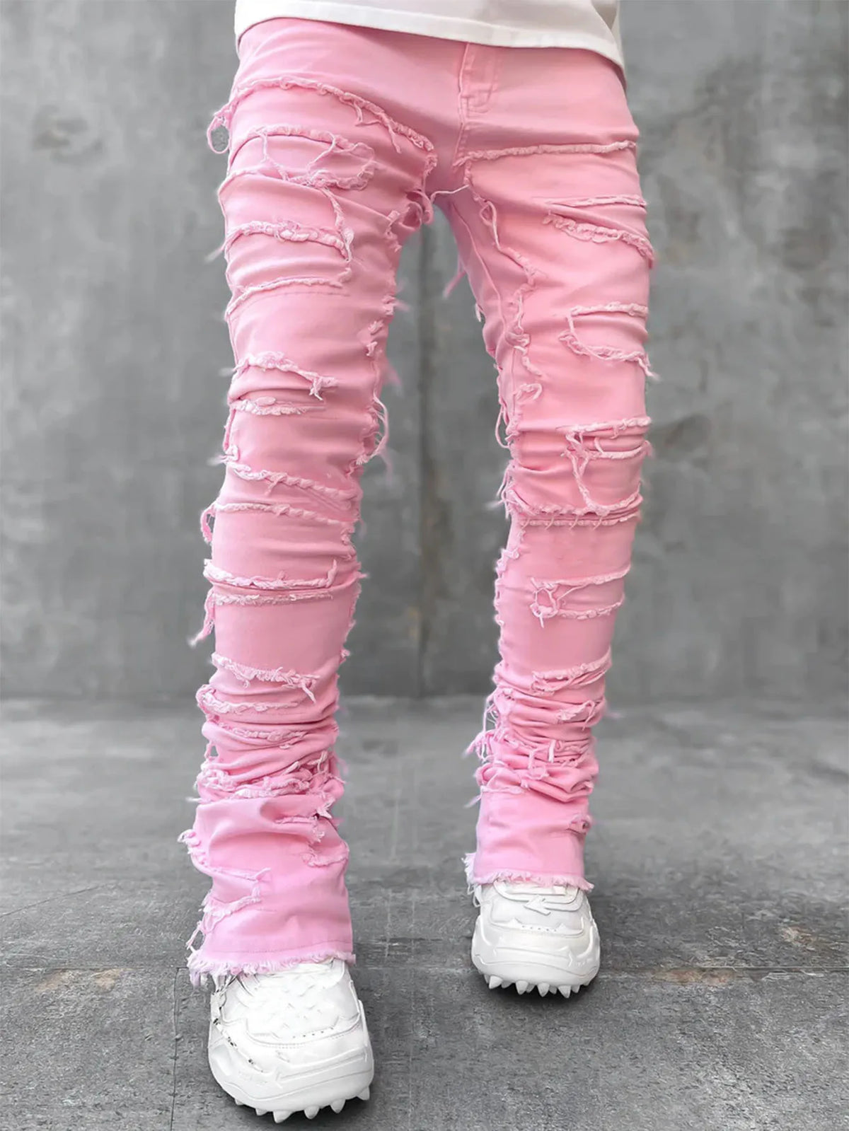 Men's Patchwork Cargo Pants