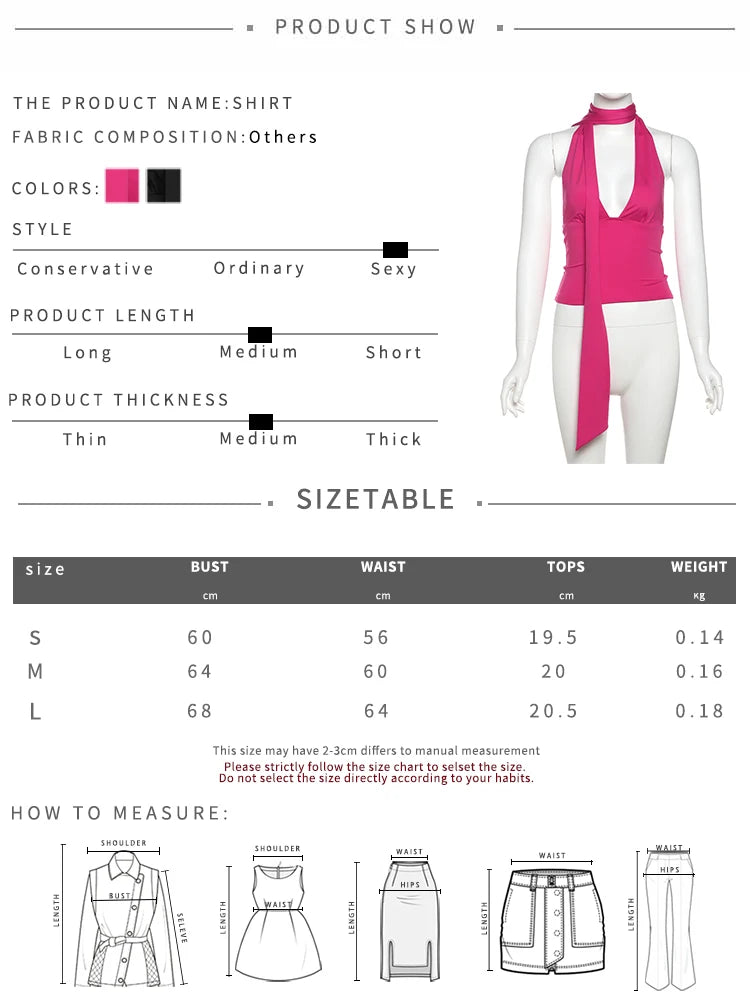 Weird Puss Scarf Tank Tops Women Backless Irregular Summer Trend Hottie Hipster Trend Sexy Wild Classic Streetwear Basic Vest