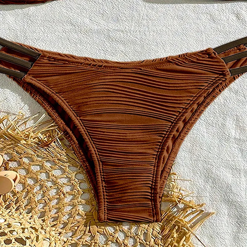 New Sexy Bikinis 2025 Swimsuits Swimwear Push Up Beach Swim Wear Bathing Suits Brazilian Bikini Set Pool Bather