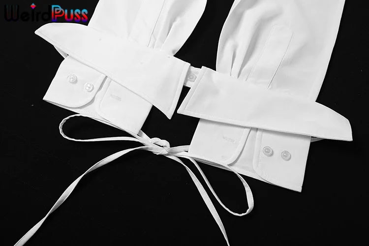 Weird Puss Y2K Button Halter Camisole Women V-Neck Skinny Elegant Sexy Summer Fashion 2022 Wild Streetwear Backless Tank Tops