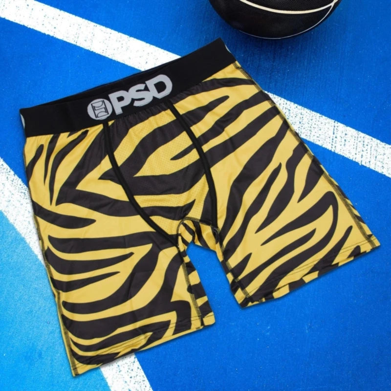 OZPSD Men Sexy Boxers Men Boxershorts Men's Printed Long Boxer Briefs Mens Underpants Plus Size Breathable Man Underwear Panties