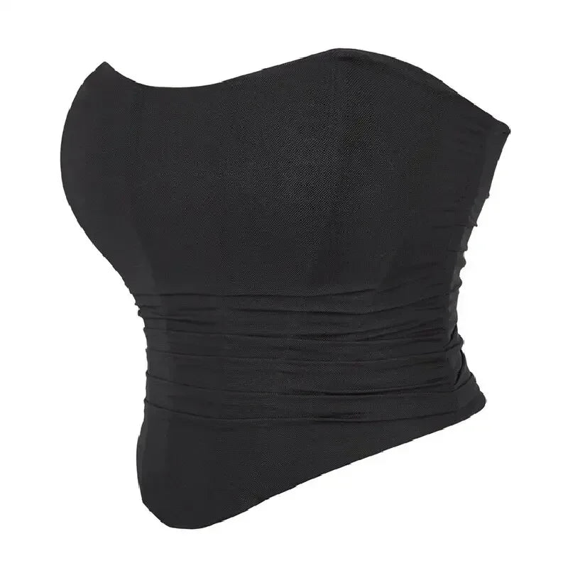 Pink Women Corset Sexy Overbust Bustier Crop Top Lace-Up Plastic Boned Corsets and Bustiers Body Shaper Short Torso Kорсет