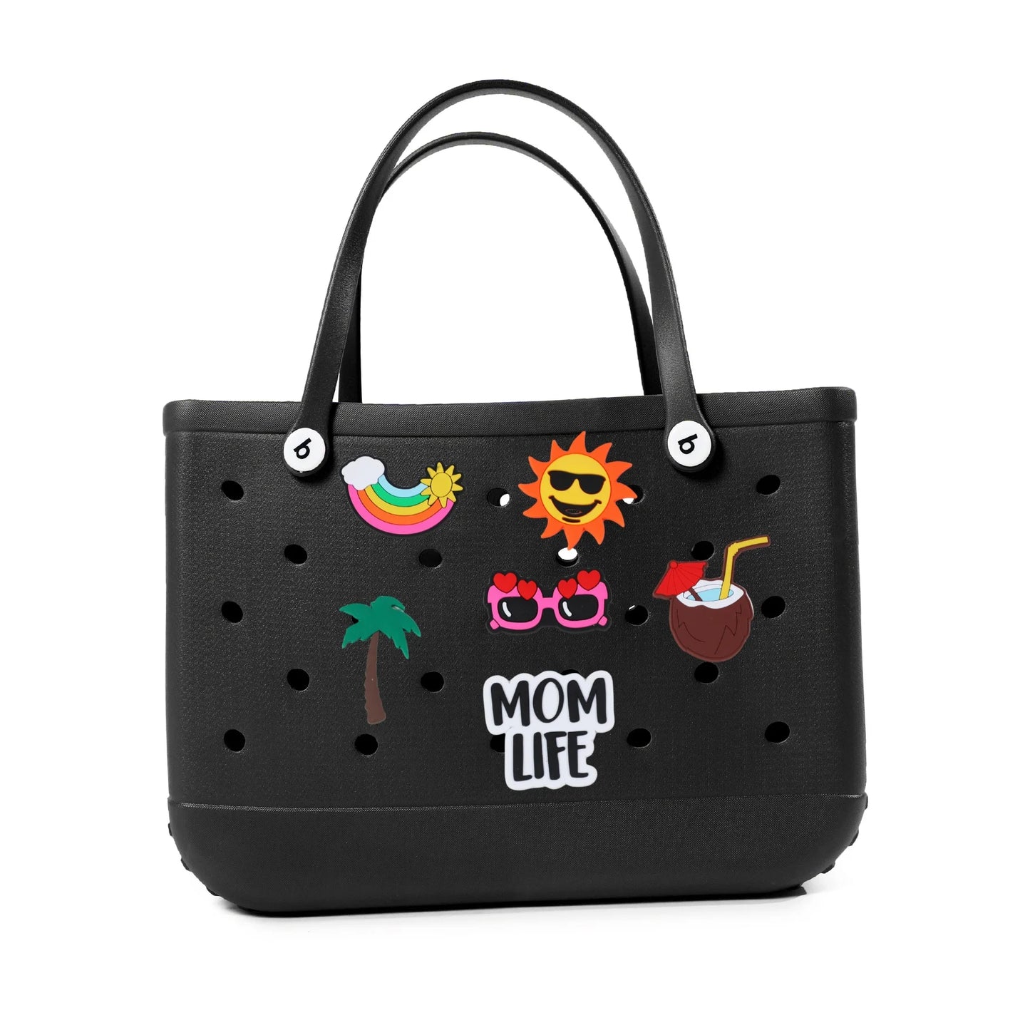 S M XL Eva Beach Bogs Bag Waterproof Extra Large Tote Bag Beach Basket Women Picnic Handbag 48cm XL Tote Bag Rubber shopping Bag