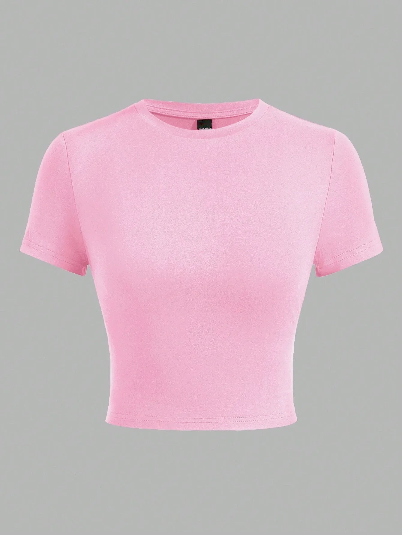 Tight Tops Sexy Crop T-Shirt Summer Woman Short Sleeves Breathable Stretch Soft Females Tee Clothing Highlighting A Good Figure