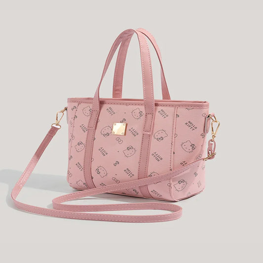 Sanrio Hello Kitty Handbags Women Fashion Satchel Portable Tote Purses and Handbags Crossbody Bags for Women Designer Bag