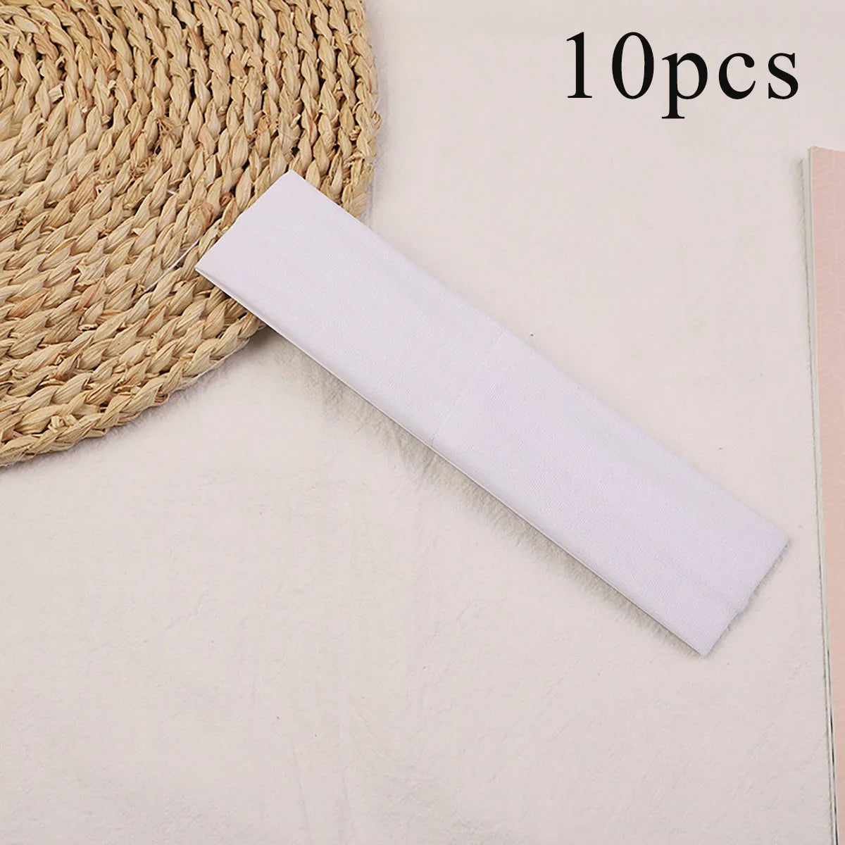 10 Pcs Elastic HairBand Fashion Headbands For Women Solid Color Sports Running Fitness Yoga Hair Bands Makeup Hair Accessories