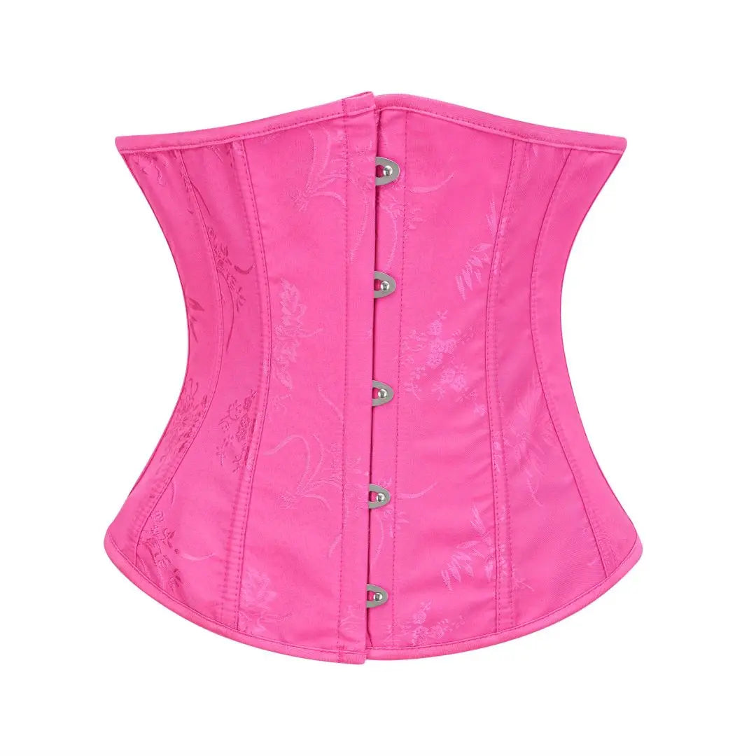 Sky Blue Jacquard Steampunk Underbust Corset Shapewear Women Tummy Control Waist Trainer Sexy Bustiers & Corsets Gothic Clothing