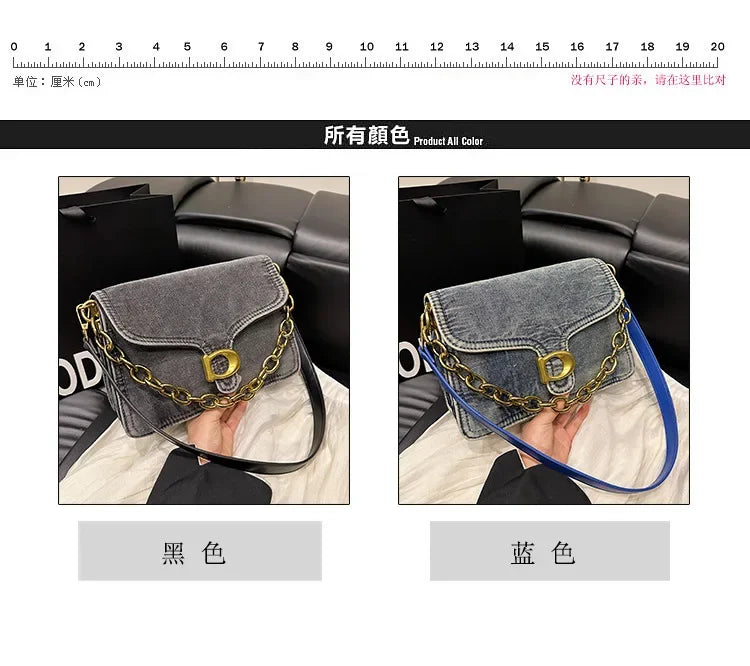 2025 High-Value Retro Women's Canvas Underarm Bag – Trendy Shoulder/Crossbody, Versatile Sophisticated Backpack