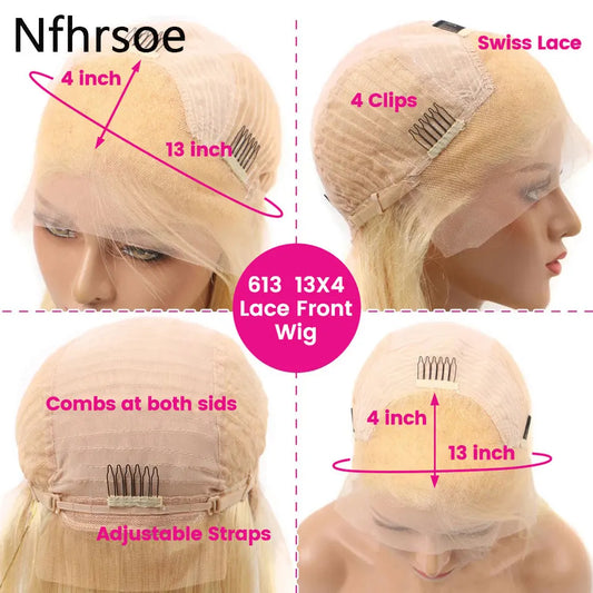 Grey Pink Ombre Colored Short Bob ace Front Human Hair Wigs For Women HD Transparent 13x6 Lace Frontal Wig With Natural Hairline