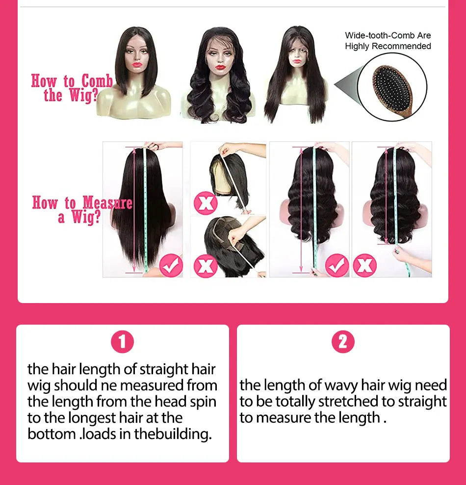 13x6 Green 613 Colored Straight Lace Front Human Hair Wigs 180% Density Brazilian Hair Transparen Lace Frontal Wigs For Women