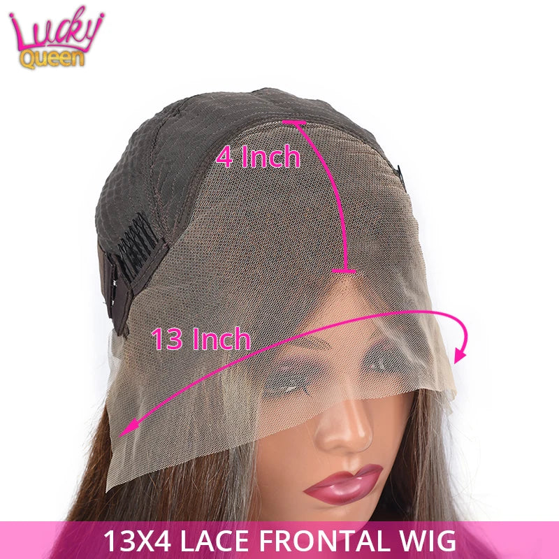 Taro Purple Body Wave Brazilian Hair Lace Front 13X4 180 Density 13X6 Pre Plucked Transparent Lace 5X5 Human Hair Wigs For Women