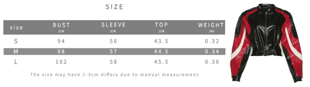 HLJ&GG Fashion Y2K Leather Jacket 3 Piece Sets Women Letter Print Zipper Long Sleeve Crop Top+Bodysuits+Shorts Outfit Streetwear