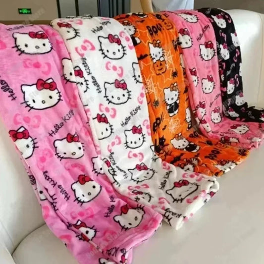 2025 MINISO New Hello Kitty Long Sleeved Quick Drying Casual Women's Daily Long Pants Breathable Cartoon Cute Sports Pants