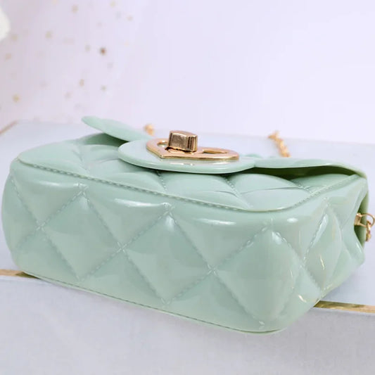 PU Mini Shoulder Bags New Heart Coin Wallets Handbags Women Girls