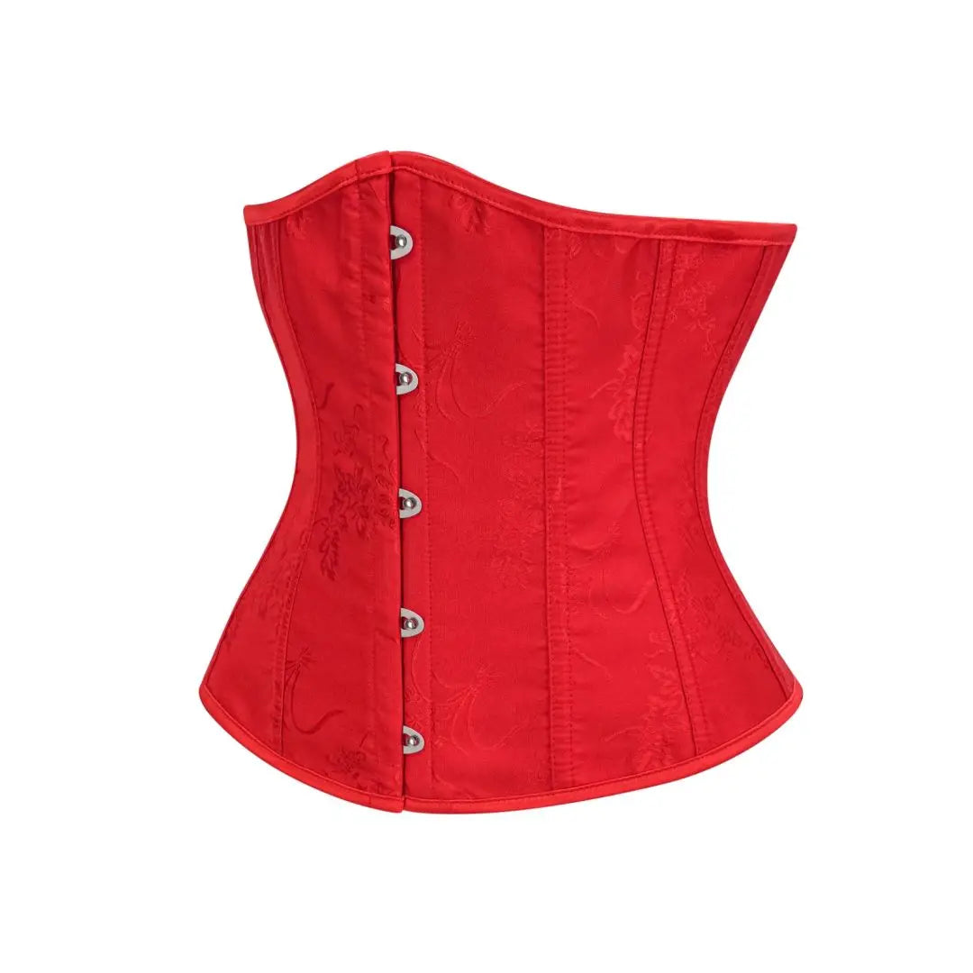 Sky Blue Jacquard Steampunk Underbust Corset Shapewear Women Tummy Control Waist Trainer Sexy Bustiers & Corsets Gothic Clothing