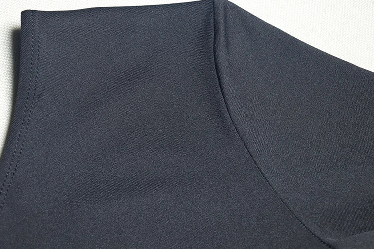 STYLISH LADY One Shoulder High Split Dress 2025 Autumn Women Long Sleeve Slash Neck Asymmetrical Pleated Midi Vestidos De Festa