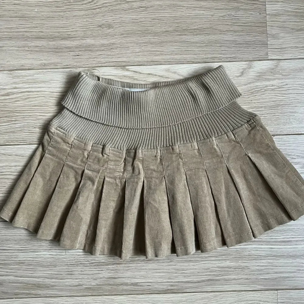 Y2k Retro Washed Camouflage Pattern Mini Skirt with High Waist and Hip Wrapped A Line Pleated Skirt Fashion Gothic jeans Skirts