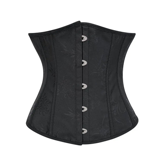 Sky Blue Jacquard Steampunk Underbust Corset Shapewear Women Tummy Control Waist Trainer Sexy Bustiers & Corsets Gothic Clothing
