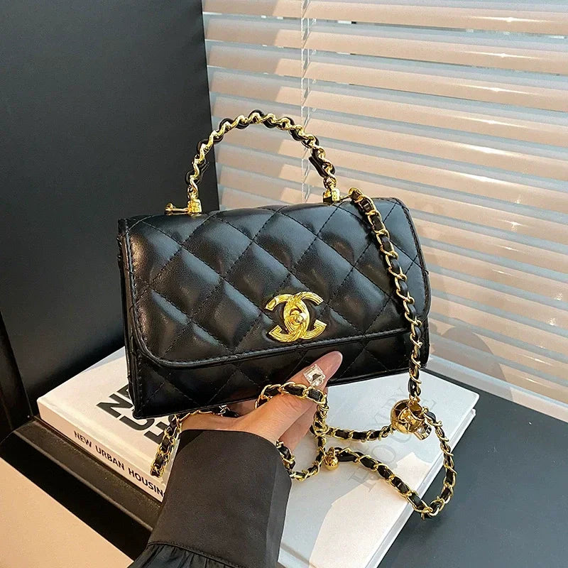 2025 New! Ladies Premium Rhombus Shoulder Bag | Exquisite quality | Adjustable Chain Crossbody | High-End Fashion