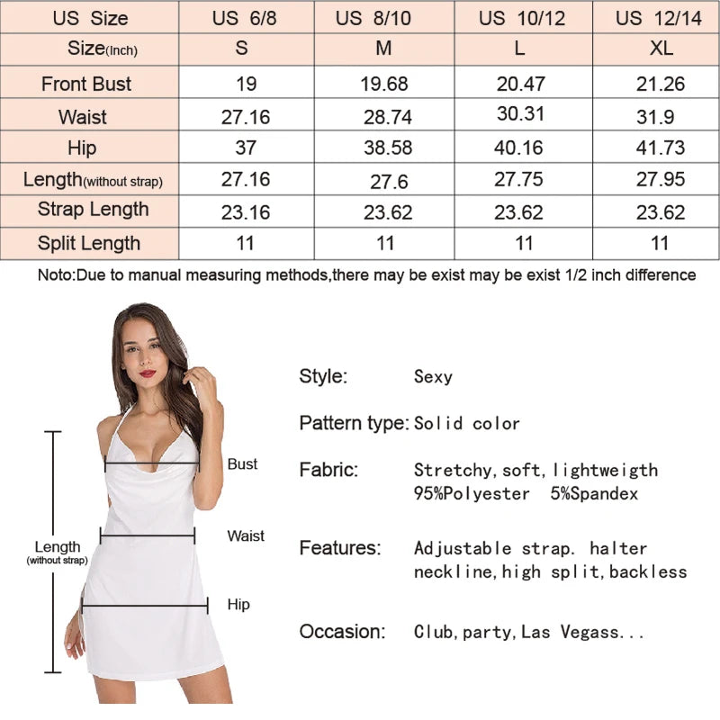 Women's Sexy Home Halter Camisole Dress Summer Spice Girl Dress Y2K Sexy Sleeveless Backless Red Mini Dresses Bodycon Lady dress